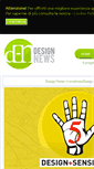Mobile Screenshot of design-news.it